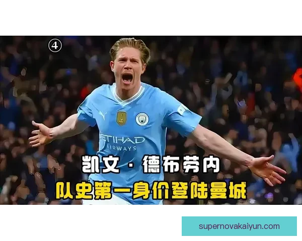 德布劳内商业价值排名持续提升，成为足球市场中的重要人物产